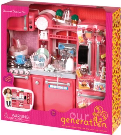 Our Generation Σετ Gourmet Κουζίνα-78Τμχ (BD37365Z) (1)