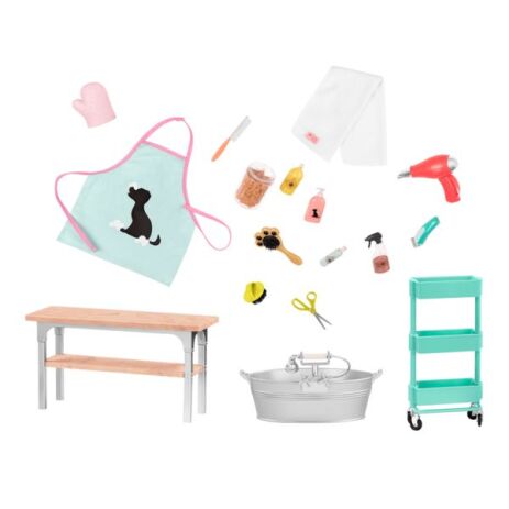 Our Generation Σετ Φροντίδας Σκύλου Pet Grooming (BD37387Z) (0)