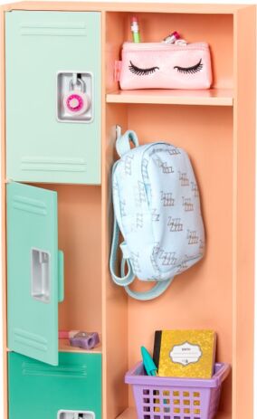 Our Generation Deluxe Σετ School Locker (BD37913Z) (3)