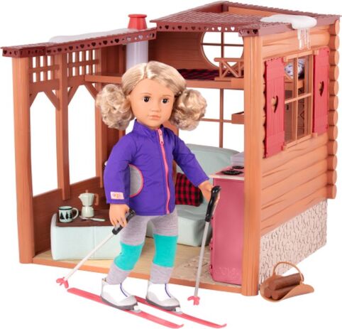Our Generation Σετ Winter Cabin With Electronics (BD37961Z) (4)
