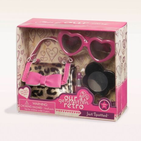 Our Generation Σετ Leopard Purse (BD67004AD) (1)