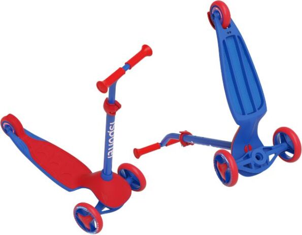 HLS Scooter Isporter Prime B/R-M3 (M3-BLUE/RED) (3)