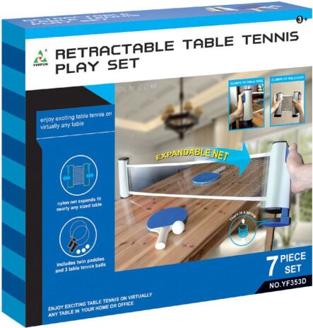 BW Σετ Πινκ Πονκ Με Διχτάκι (YF353D) (1)