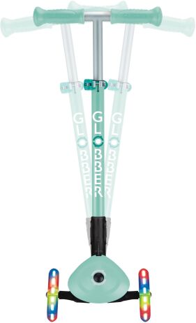 Globber Scooter Primo Foldable Lights Mint (432-206-3) (3)