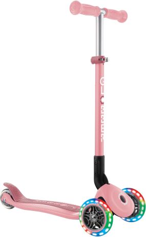 Globber Scooter Primo Foldable Lights Pastel Pink (432-211-3) (0)
