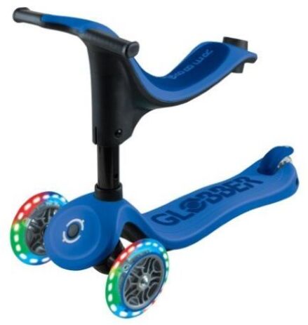 Globber Scooter Go.Up Sporty Lights Navy Blue (452-600-4) (2)
