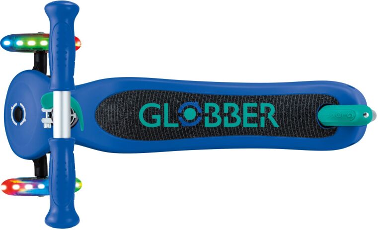 Globber Scooter Primo Lights V2 Navy Blue (423-600-4) (2)