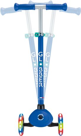 Globber Scooter Primo Lights V2 Navy Blue (423-600-4) (3)