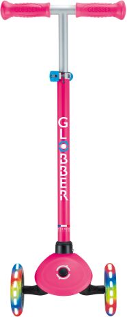 Globber Scooter Primo Lights V2 Fuchsia (423-610-4) (1)