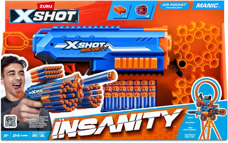Zuru X-Shot Insanity 24 Darts Series 1 (36603) (1)