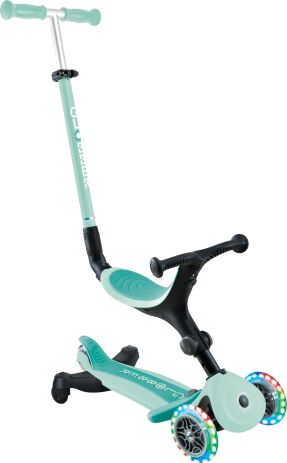 Globber Scooter Foldable Go.Up Active Lights 360 Mint (749-206) (0)