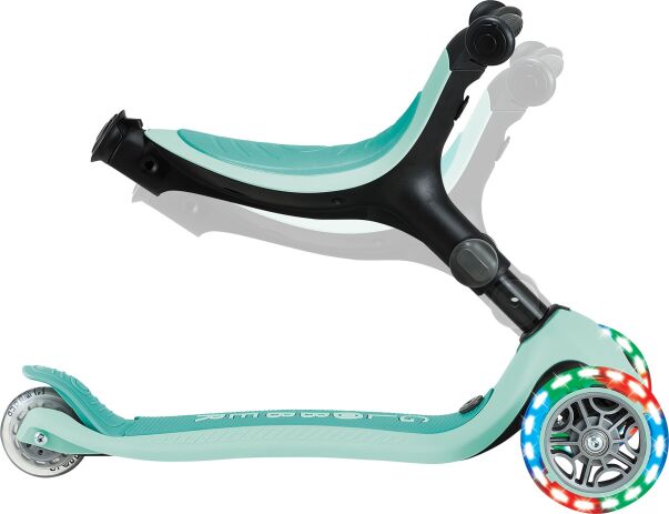 Globber Scooter Foldable Go.Up Active Lights 360 Mint (749-206) (3)