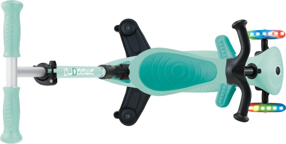 Globber Scooter Foldable Go.Up Active Lights 360 Mint (749-206) (4)