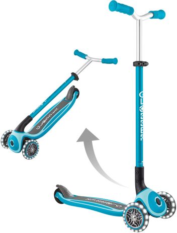 Globber Scooter Master Lights Aqua (663-100) (5)