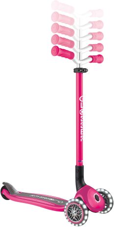 Globber Scooter Master Lights Pink (663-110) (3)