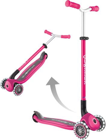 Globber Scooter Master Lights Pink (663-110) (5)