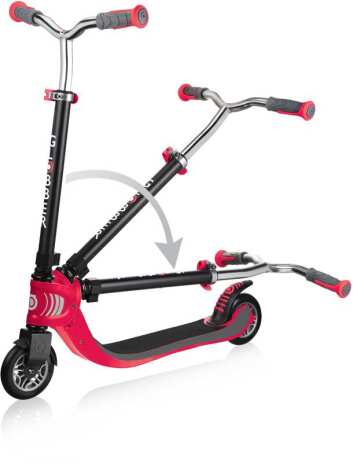 Globber Πατίνι Foldable Flow 125 Black-Red (473-102) (6)