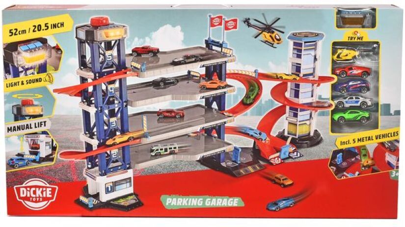 Dickie Γκαραζ Parking 4 Level Και Οχήματα (203749008) (1)