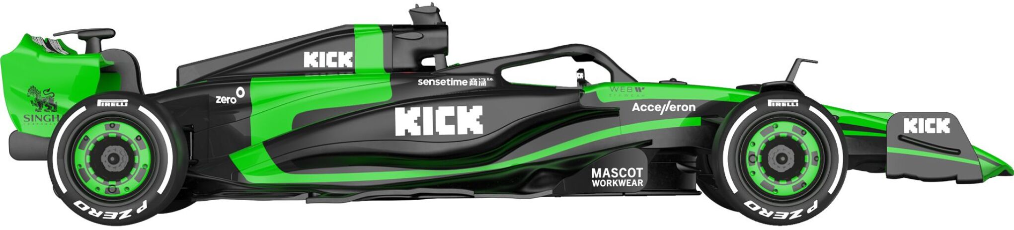 EE Τηλεκατευθυνόμενο Kick Sauber F1 C44 1:16 (E733-003) (3)