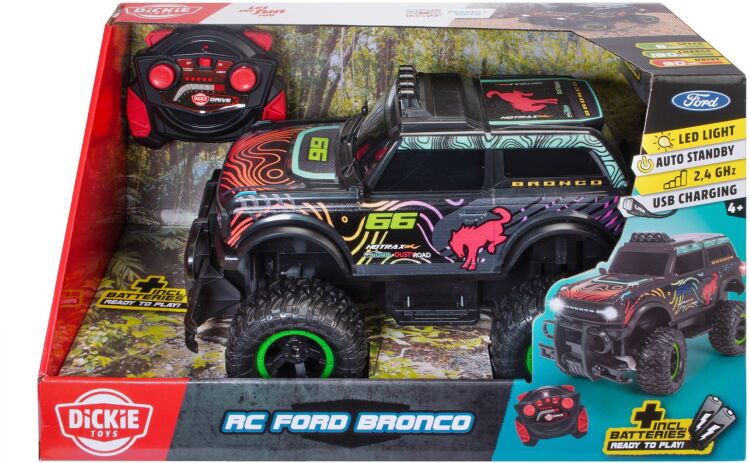 Dickie Τηλεκατευθυνόμενο Ford Bronco 29cm RTR 1:16 (201106017) (1)