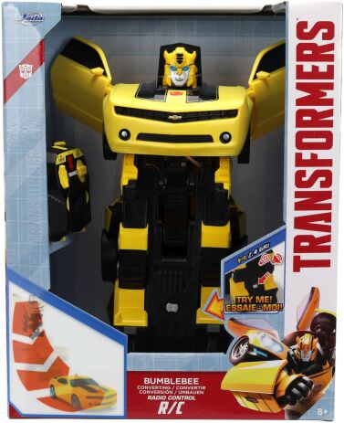 Jada Τηλεκατευθυνόμενο Transformers Bumblebee Converting (9336112314) (1)
