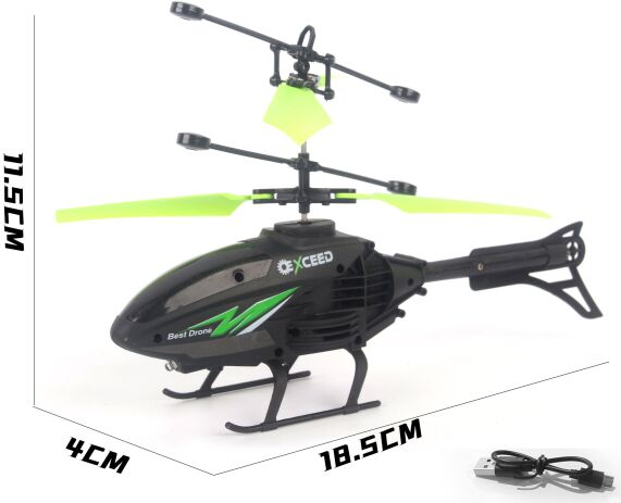 BW Τηλεκατευθυνόμενο Ελικόπτερο Dynamic 100mAh+ -3 Χρώματα (KP666-38) (2)