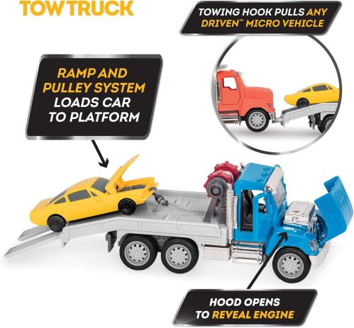 Battat Driven Σετ Οχήματα Worker Fleet With Lights & Sounds (WH1180Z) (5)