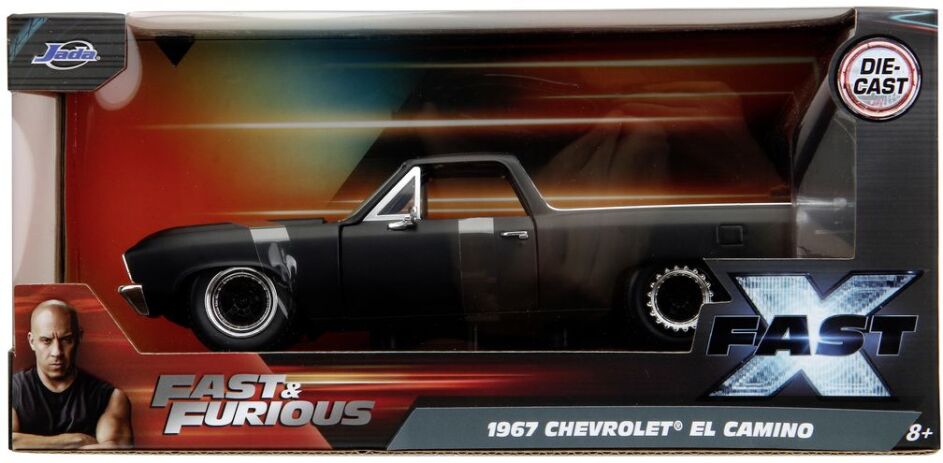 Jada Fast And Furious Όχημα Chevrolet 1967 El Camino F10 1:24 (253203086) (1)