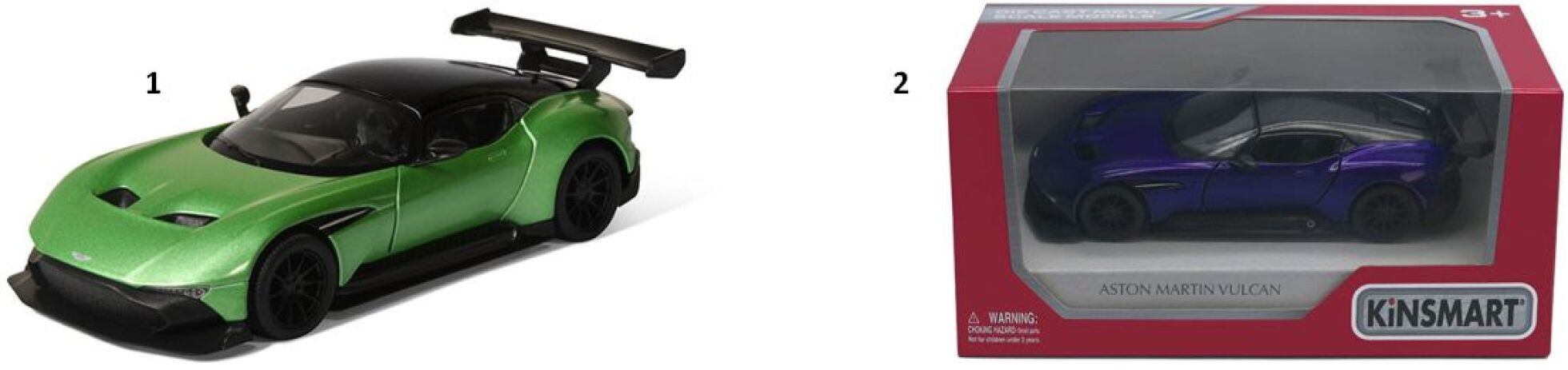 KIN Aston Martin Vulcan 5'' - 2 Σχέδια (KT5407W) (1)