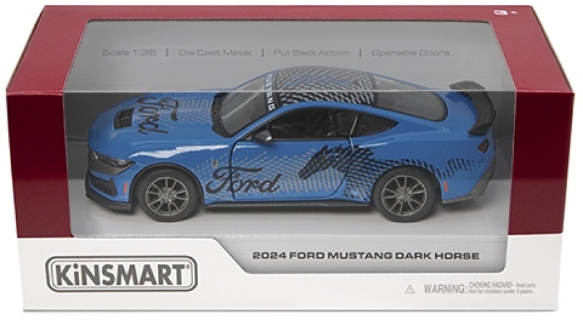 Kin Ford Mustang 2024 Dark Horse Livery Edition 5" (KT5455WF) (0)