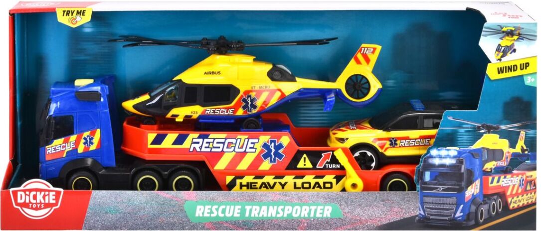 Dickie Rescue Transporter Και 2 Οχήματα (203717005) (1)