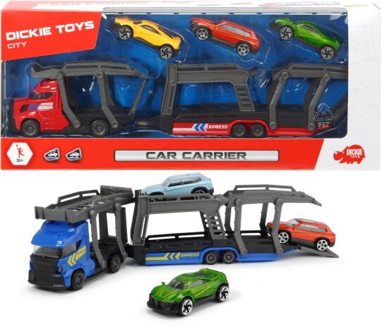 Dickie F/W Μεταφορέας+3 Αυτοκινητάκια-2 Σχέδια (203745008) (2)
