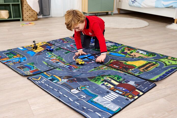 Dickie Playmat 70X80cm.+1 D/C Αυτοκίνητο 8cm-4 Σχέδια (203746018) (6)