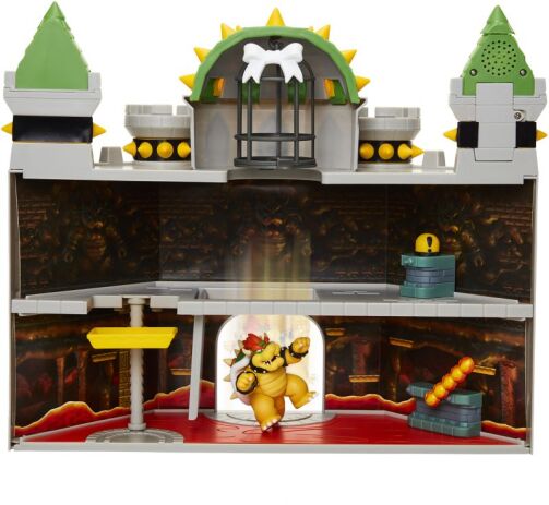 JP Nintendo Φιγούρα 2.5" Super Mario Bowser Castle Playset (400204) (2)