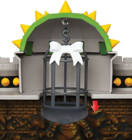 JP Nintendo Φιγούρα 2.5" Super Mario Bowser Castle Playset (400204) (4)