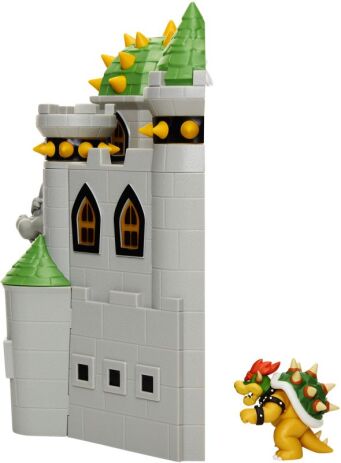 JP Nintendo Φιγούρα 2.5" Super Mario Bowser Castle Playset (400204) (7)