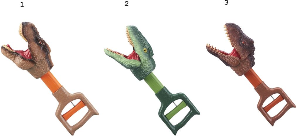 BW Δεινόσαυρος Hand Grabber With Light & Sound-3 Σχέδια (WS5337/8/9) (1)