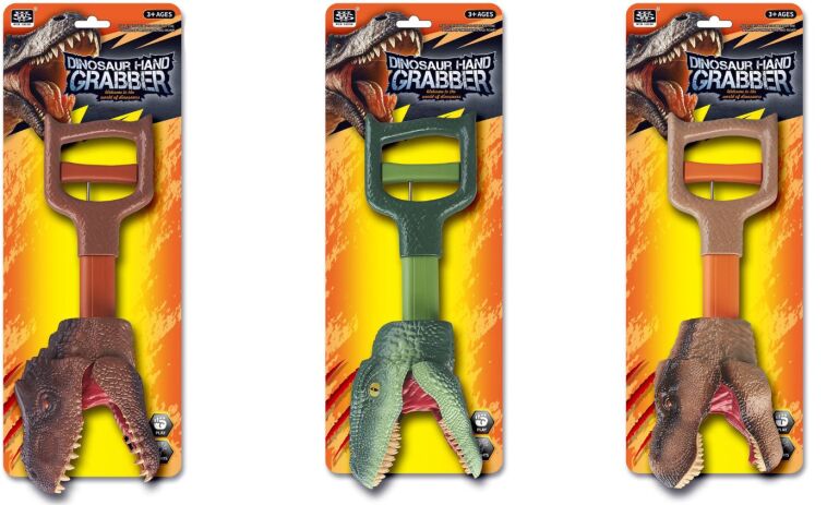 BW Δεινόσαυρος Hand Grabber With Light & Sound-3 Σχέδια (WS5337/8/9) (2)