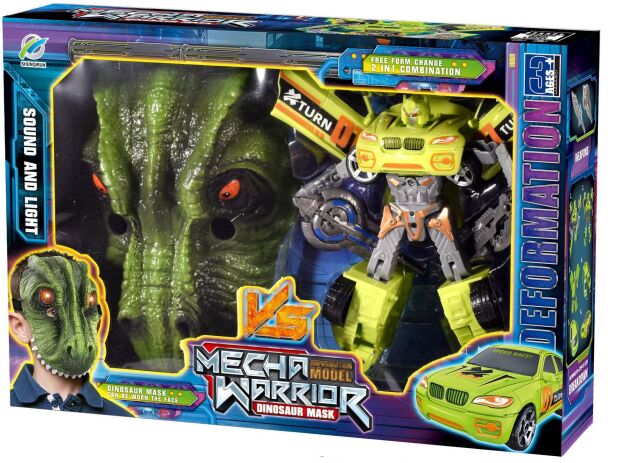 BW Robot Deformation Warrior 2 In 1-2 Σχέδια (168-6) (2)