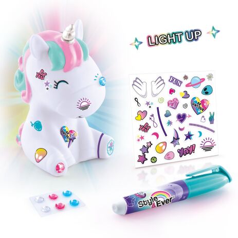 Canal Mini Deco DIY Light Up Μονόκερος-5 Σχέδια (OFG267) (5)