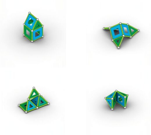 Geomag Σετ Classic Panels 52 - Green (471) (2)