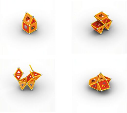 Geomag Σετ Classic Panels 78 - Green (472) (1)