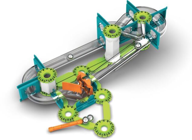Geomag Σετ Gravity Race Track 67pcs.-Green (PF.530.760.00) (2)