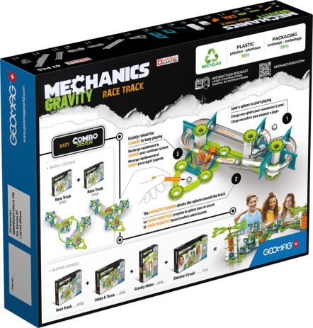 Geomag Σετ Gravity Race Track 67pcs.-Green (PF.530.760.00) (3)