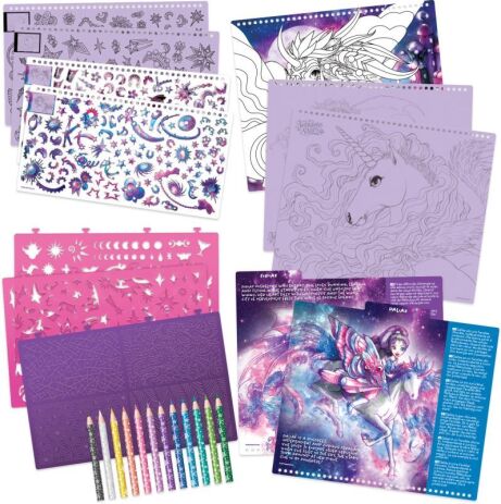 Nebulous Stars Creative Sketchbook Fantasy Horses - Space (11371) (1)