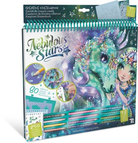 Nebulous Stars Creative Sketchbook Fantasy Horses - Water (11372) (0)