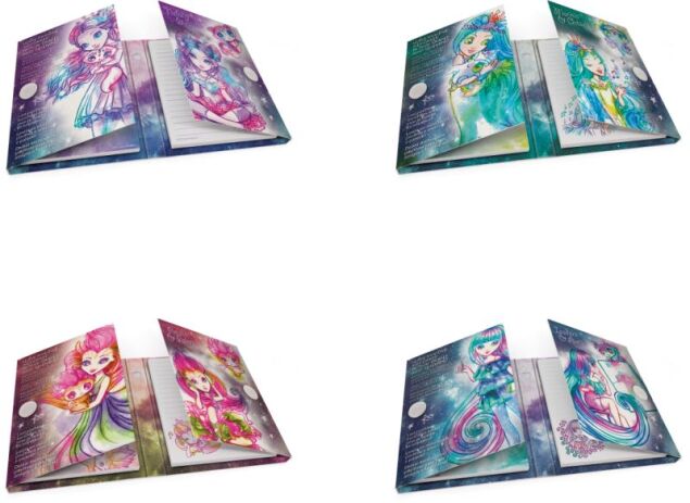 Nebulous Stars Mini Note Set-4 Σχέδια (11501) (2)