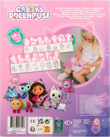 Canenco Gabby's Dollhouse Βιβλίο Ζωγραφικής (GD23351) (1)