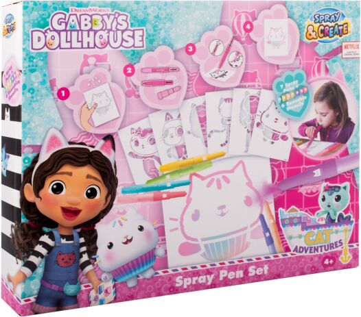 Canenco Gabby's Dollhouse Αερογράφος Set (GD23364) (0)