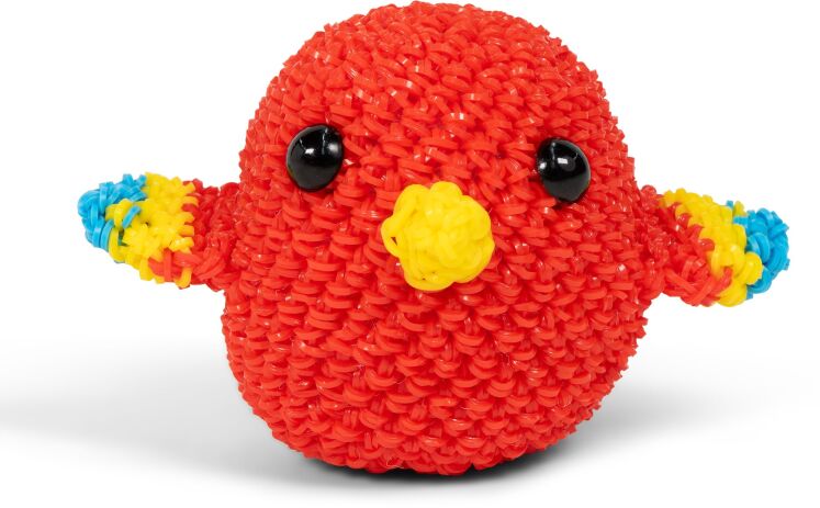 Rainbow Loom Loomigurumi Σετ Παπαγάλος (A0216) (2)